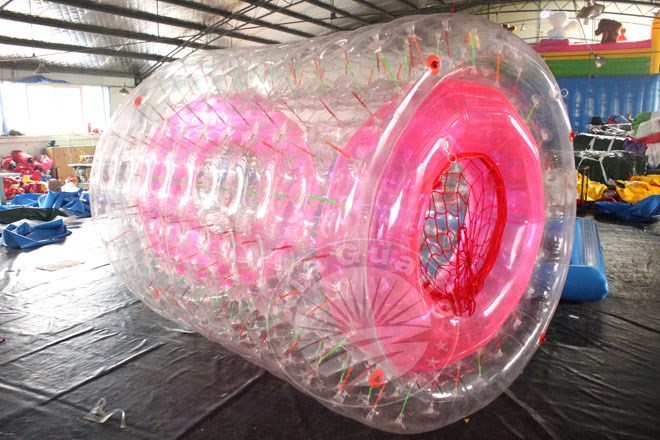 深圳透明充气水上滚筒生产